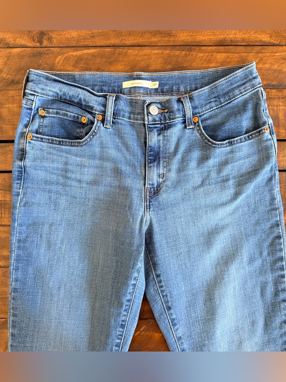 Levi’s Boyfriend Jeans, Women’s Size 30 - Picture 2 of 10